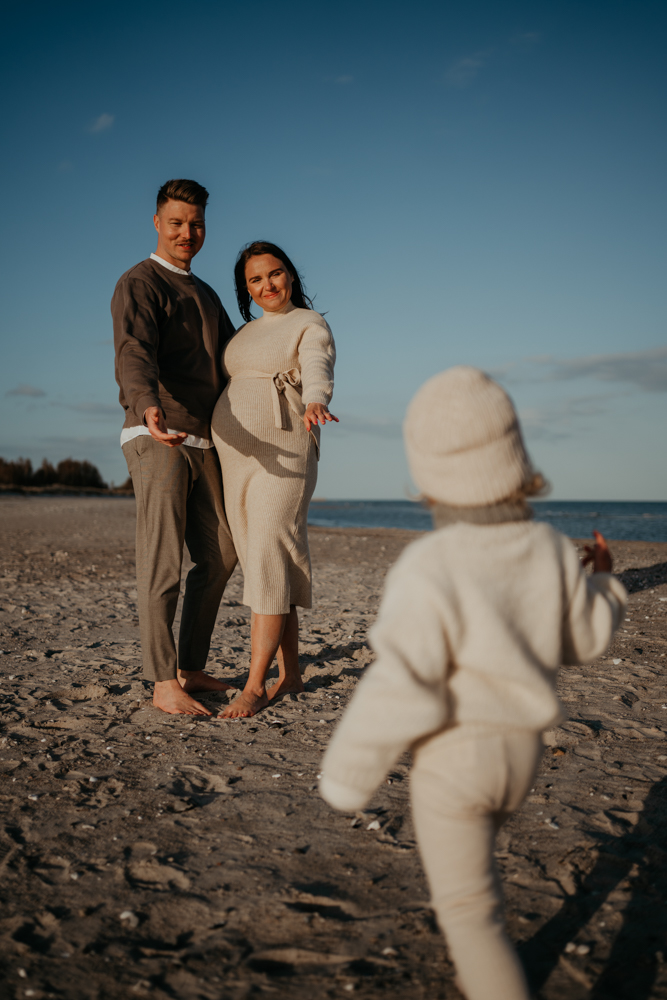 Familienshooting am Strand von Grömitz